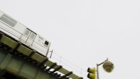 Train Passes by Stock Footage 277423751