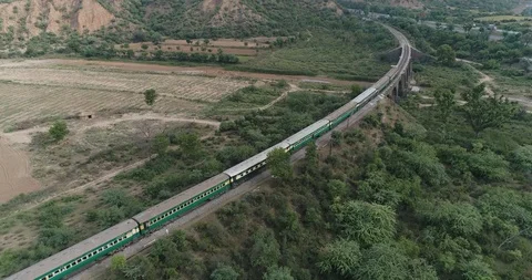 Train Passing DOWN 02 Stock Footage 114294489