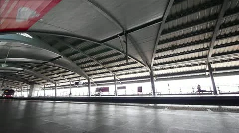 Train passing Stock Footage 11230795