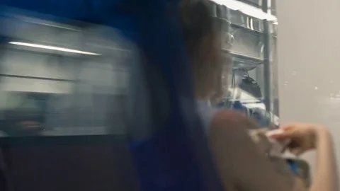 Train passing by Stock Footage 78162788