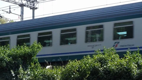 Train Passing Stock Footage 87604666