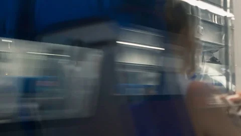 Train passing by. Loop Stock Footage 78162831