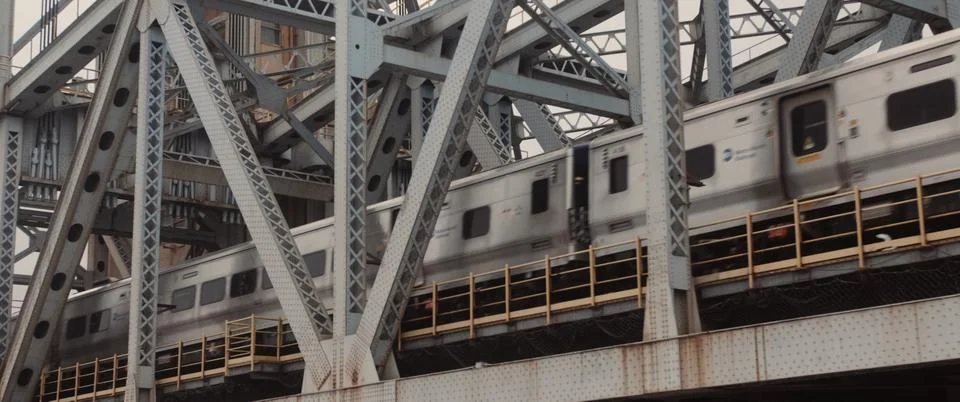 Train passing by Foto stock
