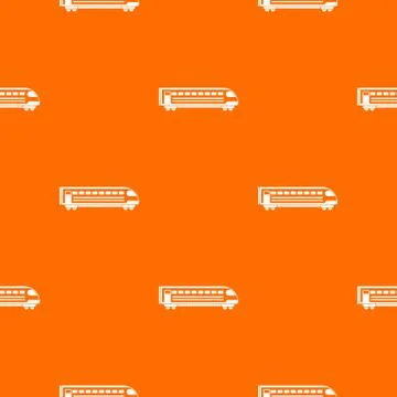 Train pattern seamless Stock Illustration