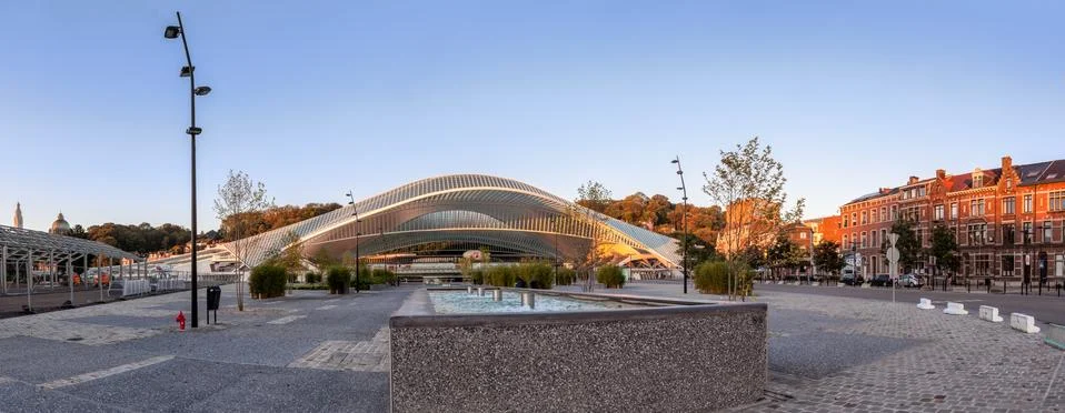 Train platform Foto stock