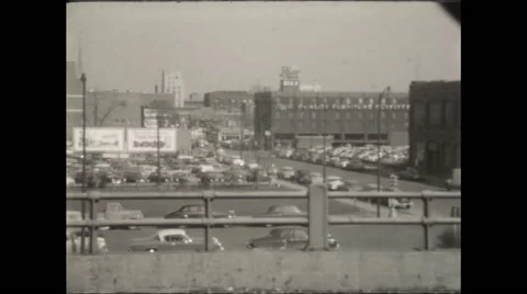 Train POV Outside Chicago, IL Video stock 47525702