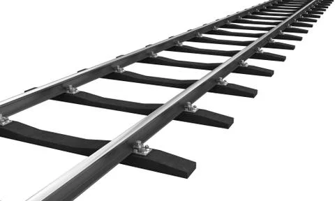 Train rail Stock Illustration