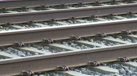 Train Rails 1 Stock-Footage 11884349