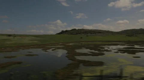 Train Reflecting Pools Video stock 36785826