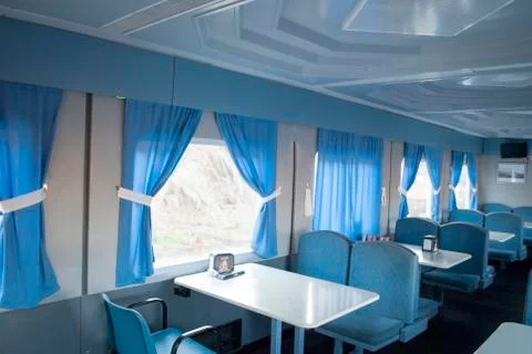 Train restaurant 写真素材