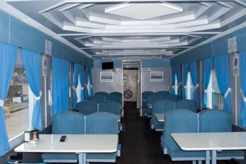 Train restaurant Stock Photos