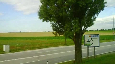 Train Ride in Austria Video stock 10587022