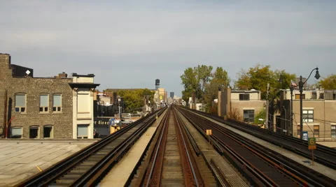 Train ride Stock Footage 1077955