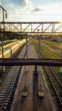 Train ride. Stock Photos