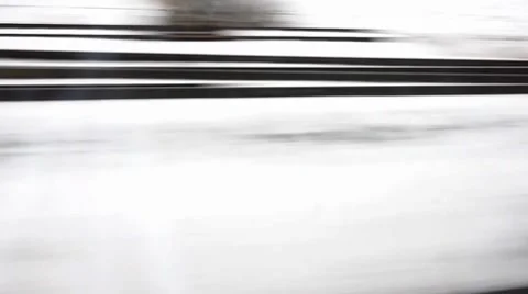 Train Ride - View to the Railtracks Stock Footage 8652676