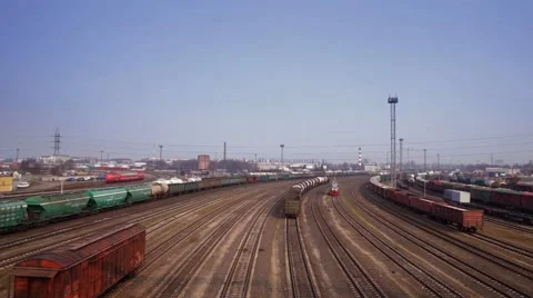 Train Rides Video stock 67462543