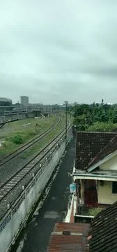 Train road Stock Photos