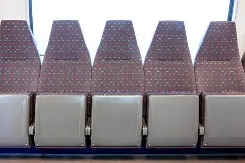Train seats Stock Photos