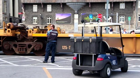 Train security control Stock Footage 41773183