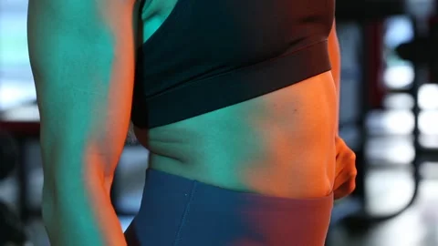 To train shoulders 11 Stock Footage 309581896