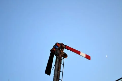 Train Signal Foto stock