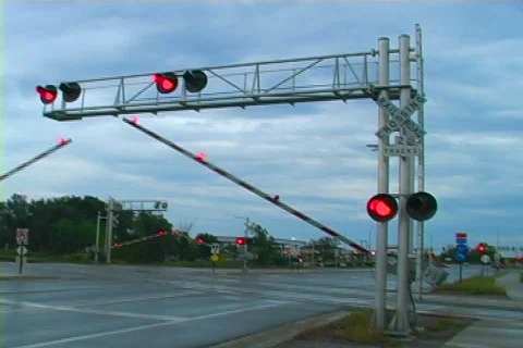 Train Signals 2 Stock Footage 270584