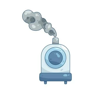 Train smoke Stock Illustration