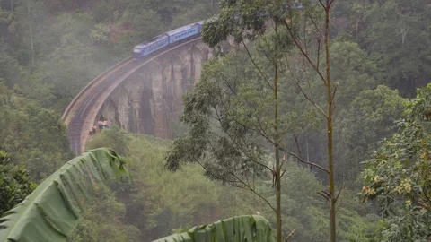 The train sri lanka Stock Footage 104192331