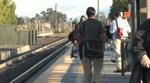 Train Station 4 Stock-Footage 8924585