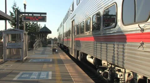 Train Station 6 Stock-Footage 8924643