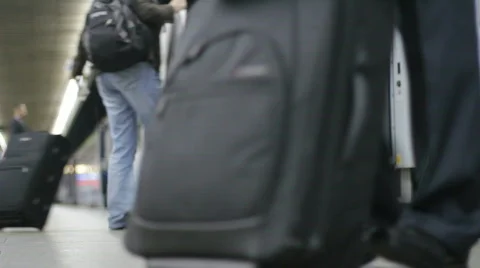 Train station 7 Stock Footage 743550