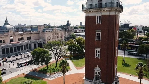 Train station from above Stock Footage 127142376