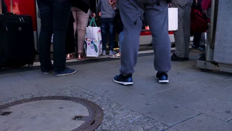 Train station Bamberg Stock Footage 136101047
