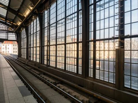 Train station in Berlin Stock Photos