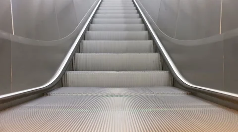 Train Station Escalators Stock Footage 56718625