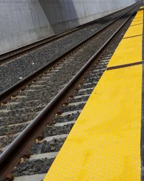 Train station exit Stock Photos