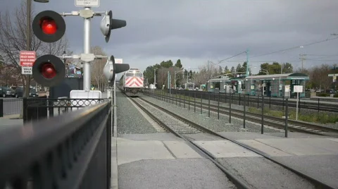 Train station. Stock Footage 648791