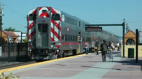 Train at the Station 스톡 동영상 9585432