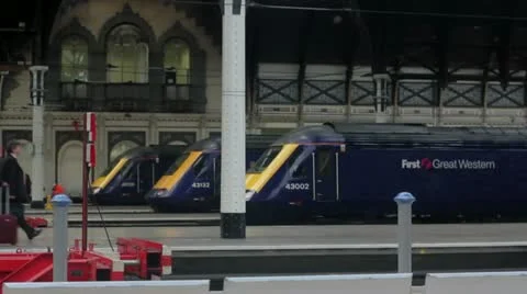 Train station Stock Footage 21907275