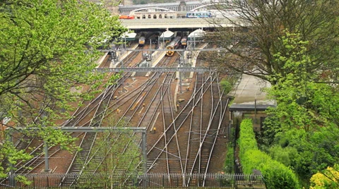 Train Station Stock-Footage 37812500