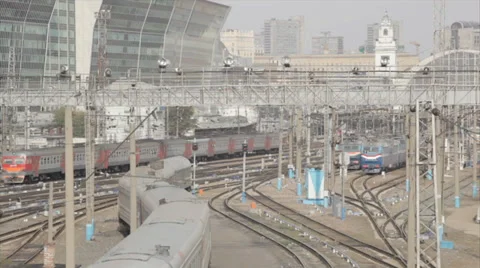 Train station Stock Footage 39490639