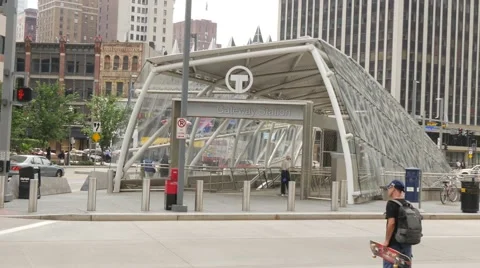 Train Station 動画素材 40050103