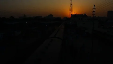 Train Station Video stock 76323734