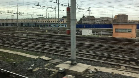 Train Station Stock Footage 104183843