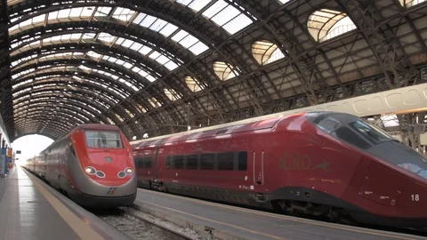 Train station Video stock 112227746