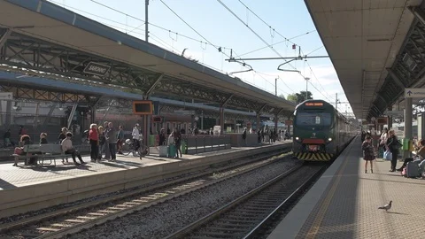 Train station Stock Footage 112228183