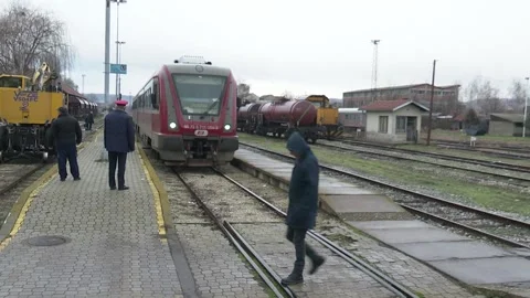 Train station Stock Footage 171790790