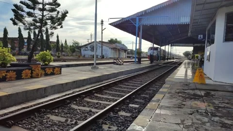 Train station Stock Footage 211925550