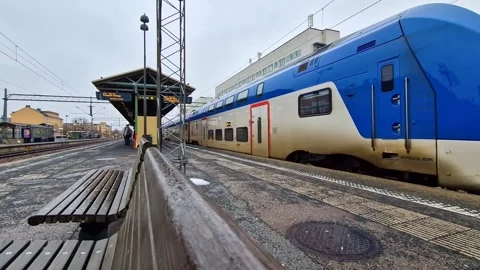 Train Station Stock Footage 265573890