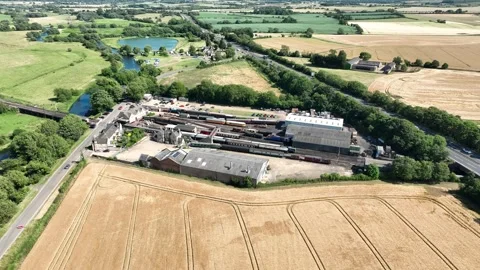 Train Station Stock Footage 313207631